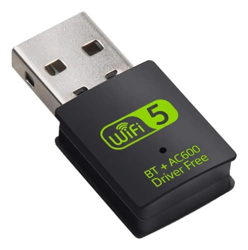 Adaptador Usb Wifi Bluetooth 600 Mbps Doble Banda Auscoumer 4510ac