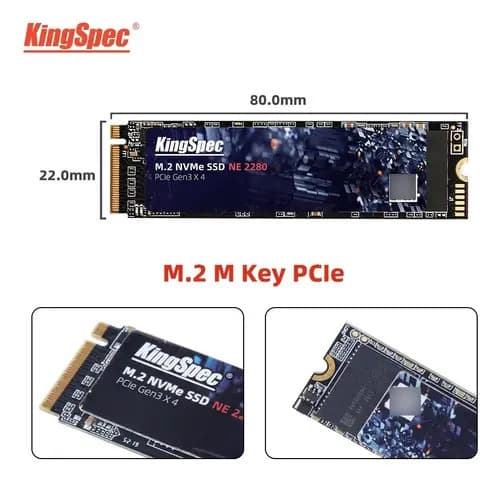 Kingspec Ssd M2 512gb Color Negro — foto 4