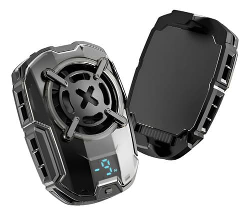 Enfriador Memo Dl16 Gamer Para Teléfono Con Cooler Rgb Tipo C Negro — foto 2