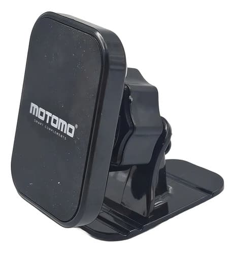 Soporte Magnético Celular, 2 En 1, 360° Para Auto Motomo Color Negro — foto 5