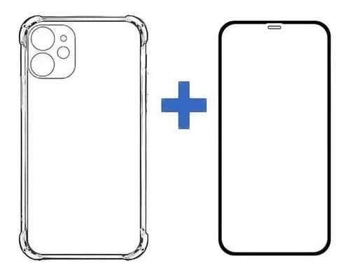 Carcasa Anti Golpes + Laminas Para iPhone -todos Los Modelos — foto 2