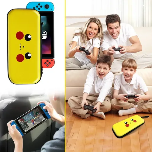Bolso Case Estuche Compatible N Switch Pikachu V1/v2/oled — foto 3