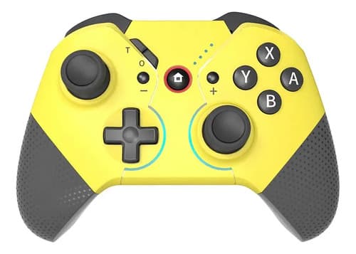 Control Mando Compatible Nintendo Switch Bluetooth Nfc Amarillo — foto 4