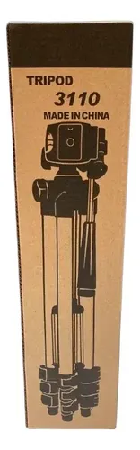 Trípode Profesional Para Celular Cámara Motomo Mo-3110 Negro Negro — foto 3