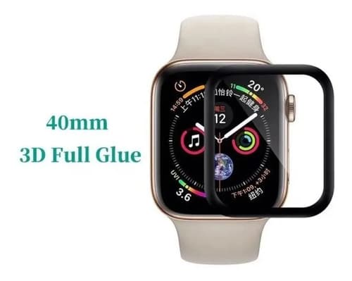 Vidrio Templado 3d 9h Glass Pro Apple Watch Series 12345 — foto 3