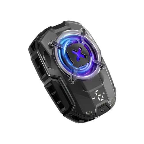 Enfriador Memo Dl16 Gamer Para Teléfono Con Cooler Rgb Tipo C Negro