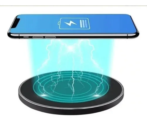 Cargador Inalámbrico Carga Rápida 10w Samsung iPhone Negro — foto 6