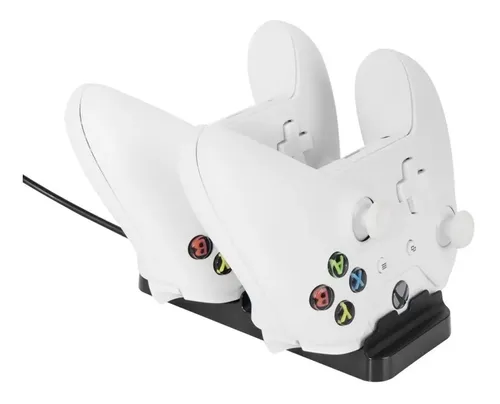 Estación Dock Carga Dual Xbox One S/x + 2 Baterías 800 Mah  — foto 5