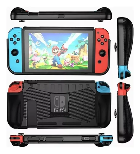 Carcasa Funda Grip Protectora Nintendo Switch Silicona Tpu — foto 3