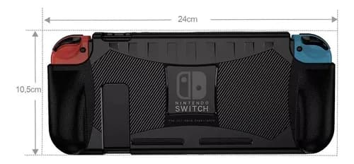 Carcasa Funda Grip Protectora Nintendo Switch Silicona Tpu — foto 6