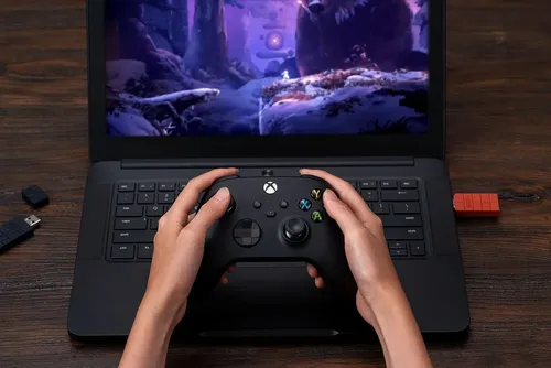 Adaptador Usb 8bitdo Inalambrico Ps4 Nintendo Switch Pc — foto 5