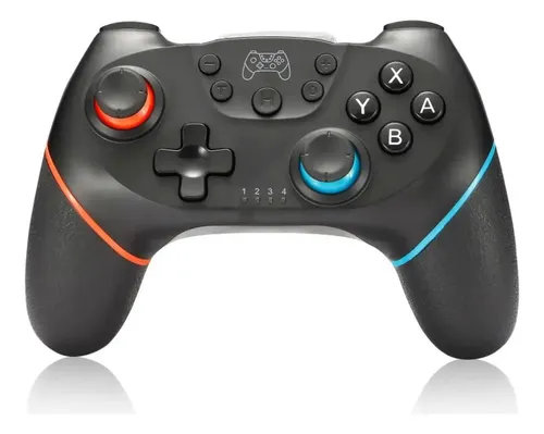 Control Inalámbrico Honson Hs-sw519 Negro Para Nintendo Switch Y Pc Bluetooth