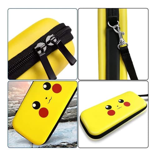 Bolso Case Estuche Compatible N Switch Pikachu V1/v2/oled — foto 4
