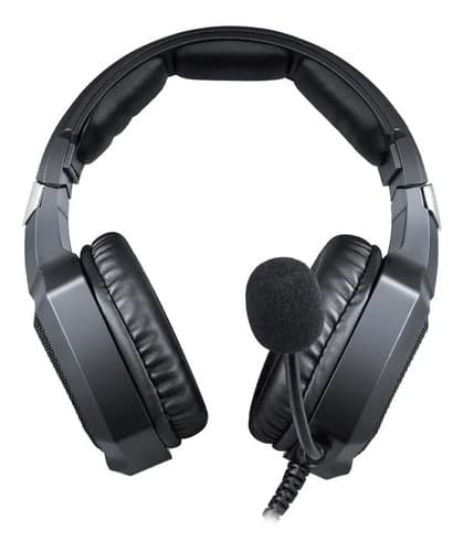 Audífonos Gamer Onikuma K8 Negro Con Luz Rgb Led Negro — foto 2