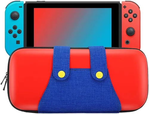 Bolso Estuche Case Compatible N Switch Mario Bros V1/v2/oled — foto 2