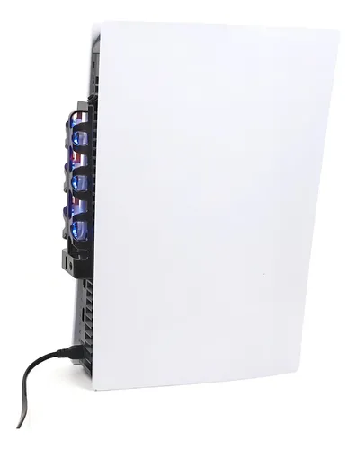 Enfriador Para Ps5 Con Refrigeración Usb Compatible Con Play Negro — foto 5