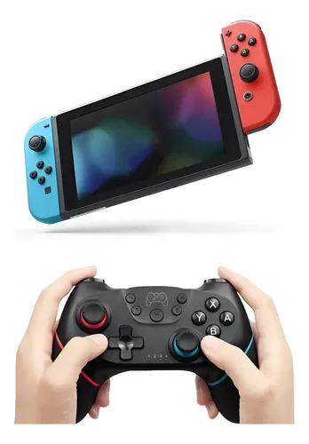 Control Mando Inalambrico Compatible Nintendo Switch Color Negro — foto 5