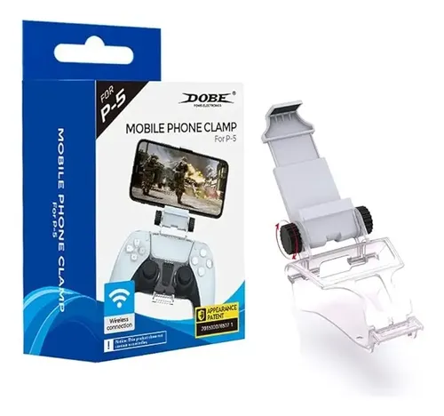 Clip Soporte Celular Para Control Playstation Ps5 Blanco — foto 4