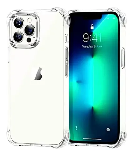 Pack Carcasa Transparente Vidrio Templado iPhone 13 Pro/max — foto 2