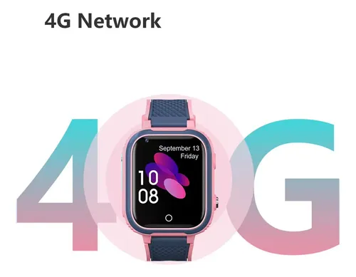 Reloj Smartwatch Lt21-pk Gps Niños C Internet 4g Rosa Rosa/gris Gris — foto 6