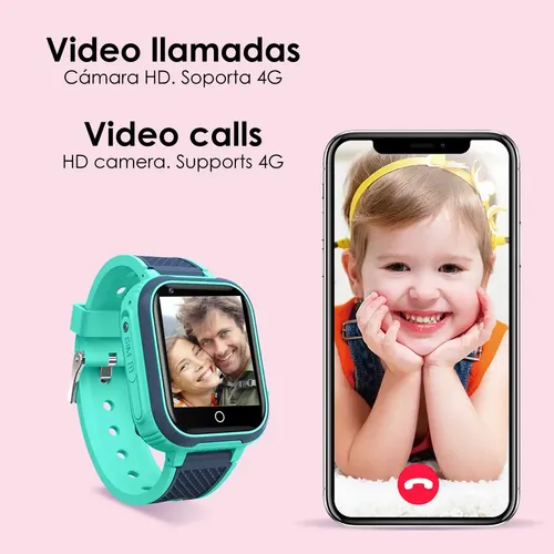 Smartwatch Kids Reloj Inteligente 4g Niños Llamar Wifi Lt21 — foto 4