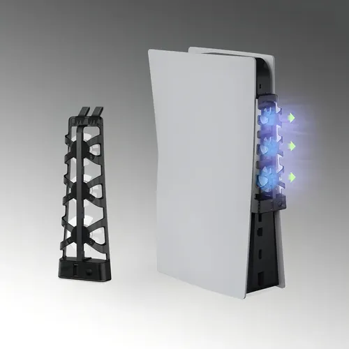 Enfriador Para Ps5 Con Refrigeración Usb Compatible Con Play Negro — foto 3