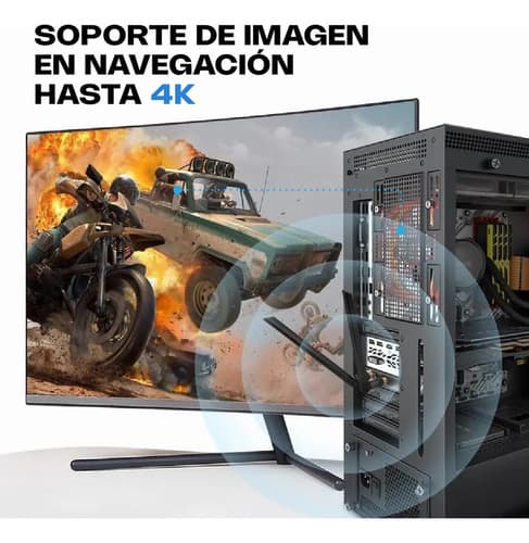 Tarjeta Red Pcie Wifi 6e Ax5400 Tri Band Bluetooth 5.2 — foto 5
