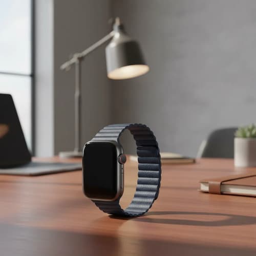 Correa Cuero Magnética Smartwatch Reloj Watch 38 40 42 44 — foto 2