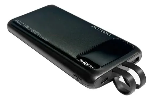 Cargador Portátil Motomo Pobamo42 Usb-c Carga Rápida 10ah Negro — foto 3