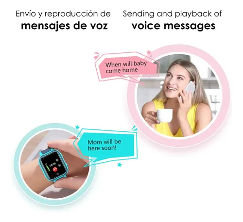 Smartwatch Kids Reloj Inteligente 4g Niños Llamar Wifi Lt21 — foto 5