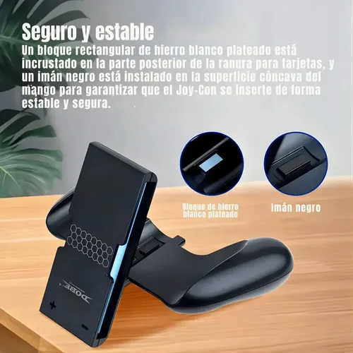 Control Grip Dobe Tns-3177b Negro Compatible Nintendo Switch 2 — foto 2